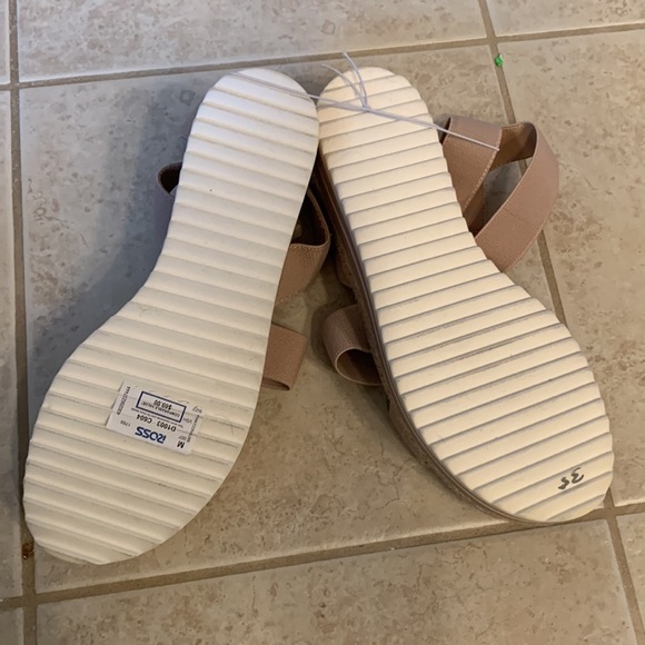 NWOT Steve Madden Kimmie Tan Espadrille Platform Sandal 8.5 Strappy Open Toe - Picture 8 of 9